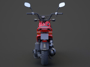 Honda Zoomer 2005 3D Model