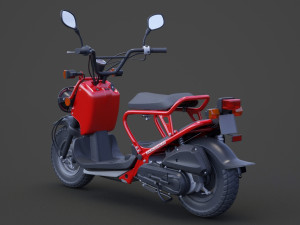 Honda Zoomer 2005 3D Model