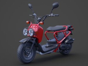 Honda Zoomer 2005 3D Model