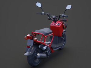 Honda Zoomer 2005 3D Model