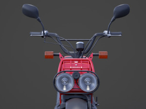 Honda Zoomer 2005 3D Model