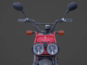 Honda Zoomer 2005 3D Model