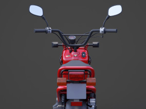 Honda Zoomer 2005 3D Model