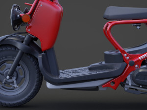 Honda Zoomer 2005 3D Model