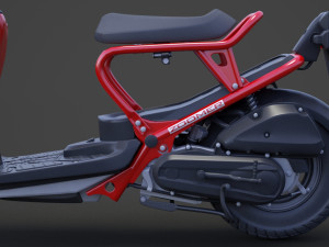 Honda Zoomer 2005 3D Model