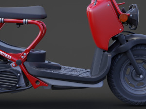 Honda Zoomer 2005 3D Model