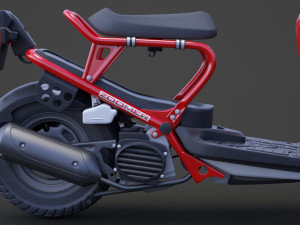 Honda Zoomer 2005 3D Model