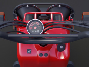 Honda Zoomer 2005 3D Model