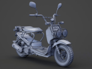 Honda Zoomer 2005 3D Model