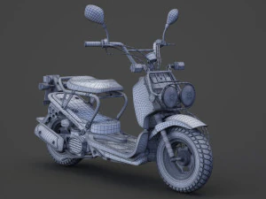 Honda Zoomer 2005 3D Model