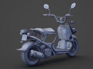 Honda Zoomer 2005 3D Model
