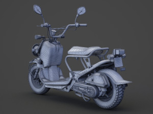 Honda Zoomer 2005 3D Model