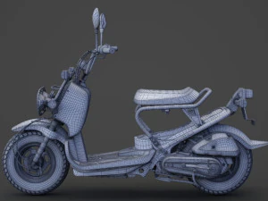 Honda Zoomer 2005 3D Model