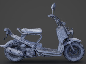 Honda Zoomer 2005 3D Model