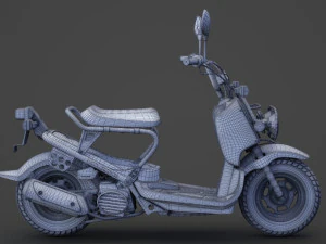 Honda Zoomer 2005 3D Model