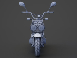 Honda Zoomer 2005 3D Model