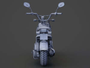Honda Zoomer 2005 3D Model
