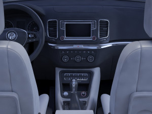 Volkswagen Sharan 2016 Modello 3D