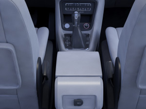Volkswagen Sharan 2016 Modello 3D
