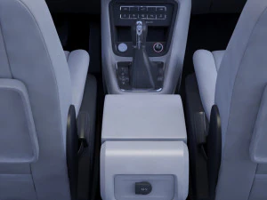 Volkswagen Sharan 2016 3D Model