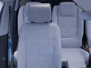 Volkswagen Sharan 2016 Modello 3D