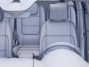 Volkswagen Sharan 2016 3D Model