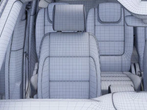 Volkswagen Sharan 2016 3D Model