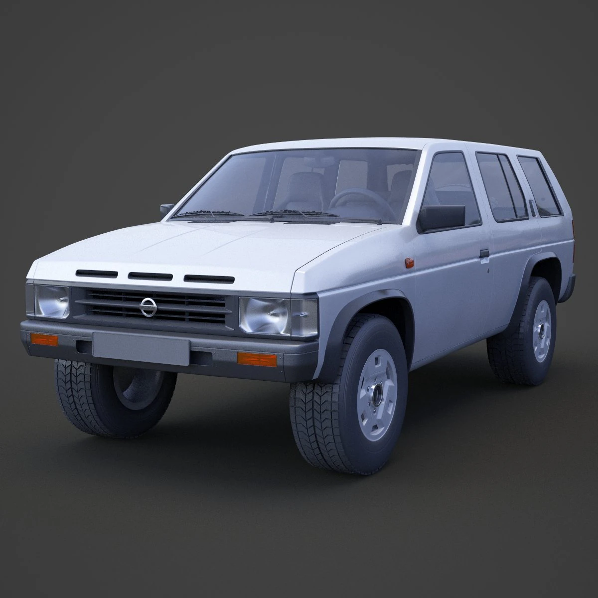 Nissan Terrano 1993 3D Model .c4d .max .obj .3ds .fbx .stl .blend 