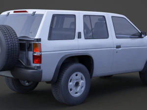 Nissan Terrano 1993 3D Model