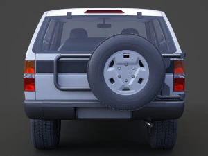 Nissan Terrano 1993 3D Model
