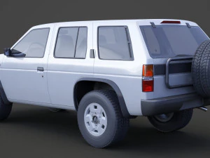 Nissan Terrano 1993 3D Model