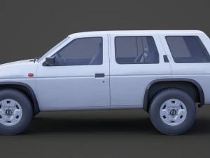 Nissan Terrano 1993 3D Model
