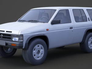 Nissan Terrano 1993 Modèle 3D