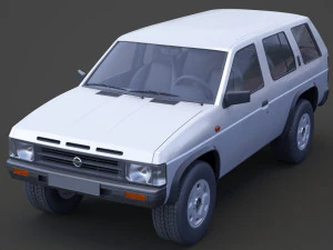 Nissan Terrano 1993 3D Model