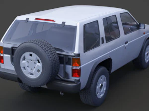 Nissan Terrano 1993 3D Model