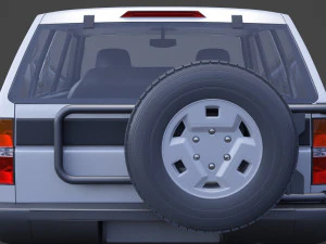 Nissan Terrano 1993 3D Model