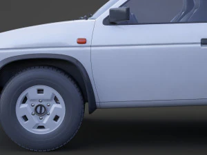 Nissan Terrano 1993 3D Model