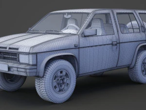 Nissan Terrano 1993 3D Model