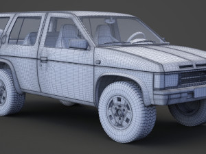 Nissan Terrano 1993 Modèle 3D