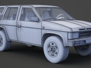 Nissan Terrano 1993 3D Model