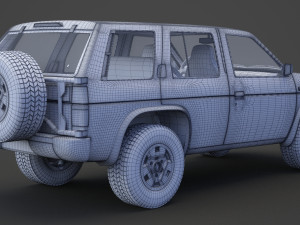 Nissan Terrano 1993 Modèle 3D
