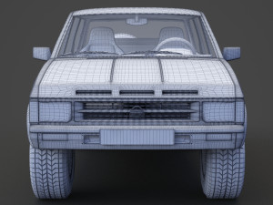 Nissan Terrano 1993 Modèle 3D