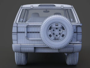 Nissan Terrano 1993 3D Model