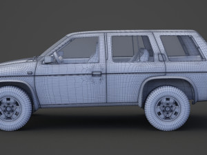 Nissan Terrano 1993 Modèle 3D