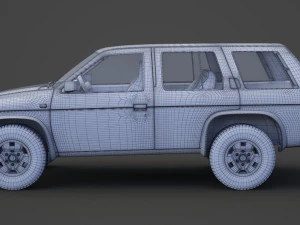 Nissan Terrano 1993 3D Model