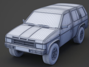 Nissan Terrano 1993 Modèle 3D
