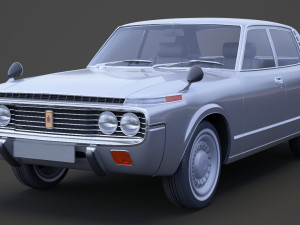 Toyota Crown sedan 1971 Modèle 3D