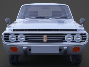 Toyota Crown sedan 1971 Modèle 3D