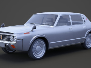 Toyota Crown sedan 1971 Modèle 3D