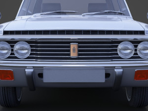 Toyota Crown sedan 1971 Modèle 3D